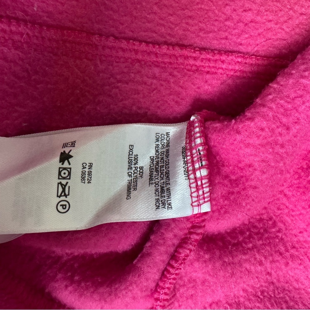 Columbia Women's Bright Pink Fleece Vest - Picture 4 of 5